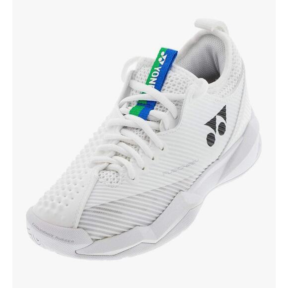 Yonix Fusion Rev 4 Power Cushion 75th Non Marking White tennis shoes  Size 8.5 - Picture 1 of 10